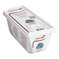 Les Vergers Boiron 2.2 lb. 100% Blueberry Puree - 6/Case