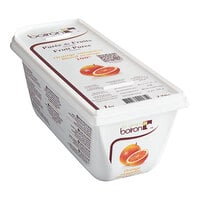 Les Vergers Boiron 2.2 lb. Blood Orange 100% Fruit Puree - 6/Case