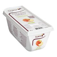 Les Vergers Boiron 2.2 lb. White Peach 100% Fruit Puree - 6/Case