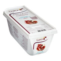 Les Vergers Boiron 2.2 lb. Pomegranate 100% Fruit Puree - 3/Case