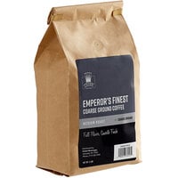 Crown Beverages Emperor's Finest Coarse Ground Coffee 2 lb. - 5/Case