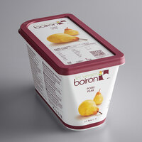Les Vergers Boiron 2.2 lb. Pear Puree - 6/Case