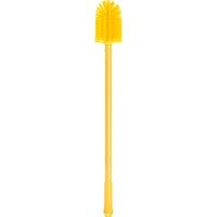 Carlisle 40007C04 Sparta 30 inch Yellow Multi-Purpose Cleaning Brush - 4 inch Bristle Diameter