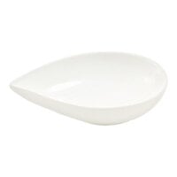 Front of the House Catalyst 2 oz. European White Teardrop Porcelain Ramekin - 12/Case