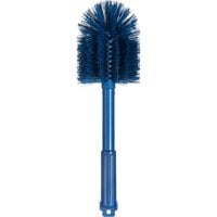 Carlisle 40010C14 Sparta 16 inch Blue Multi-Purpose Cleaning Brush - 5 inch Bristle Diameter