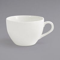 Front of the House DCS060BEP23 Catalyst Seattle 9 oz. European White Porcelain Cup - 12/Case