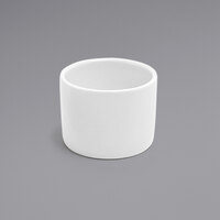 Front of the House ASC012WHP13 Soho 2 oz. Bright White Round Porcelain Ramekin - 12/Case