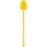 Carlisle 40003C04 Sparta 30 inch Yellow Multi-Purpose Cleaning Brush - 3 1/2 inch Bristle Diameter