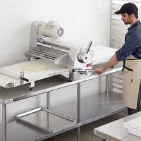 Estella DSC78 78 inch Countertop Reversible Dough Sheeter - 110V, 3/4 hp