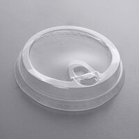 Choice 9, 12, 16, 20, and 24 oz. Clear Strawless / Sip Lid   - 50/Pack
