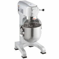 Galaxy GMIX20 20 Qt. Planetary Stand Mixer with Guard & Standard Accessories - 120V, 1 1/2 hp