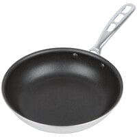 Vollrath 67628 Wear-Ever 8" Aluminum Non-Stick Fry Pan with SteelCoat x3 Coating and TriVent Chrome Plated Handle