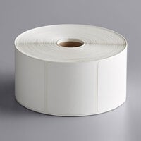Cardinal Detecto 6600-0220 White Blank Equivalent Permanent Direct Thermal Label - 1370/Roll