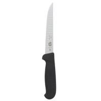 Victorinox 5.6023.15 6" Boning Knife with Granton Edge and Fibrox Handle