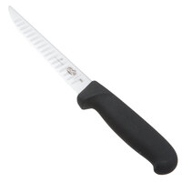 Victorinox 5.6023.15 6" Boning Knife with Granton Edge and Fibrox Handle