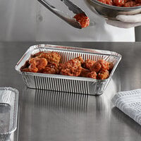 Choice 2 1/4 lb. Oblong Take-Out Container - 500/Case