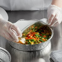 Choice 9 inch Round Foil Take-Out Pan with Board Lid - 200/Case