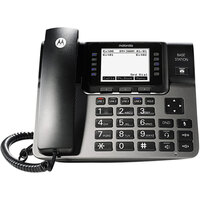 Motorola MTRML1000 Unison 4 Line Corded Expandable Phone Station with Digital Answering System