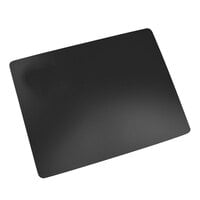 Artistic LT812MS Rhinolin 36 inch x 24 inch Black Desk Pad with Antimicrobial Protection