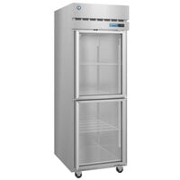 Hoshizaki F1A-HG 27 1/2" Half Glass Door Reach-In Freezer