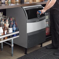 Scotsman UC2024SW-1 Water Cooled Undercounter Small Cube Ice Machine - 230 lb.