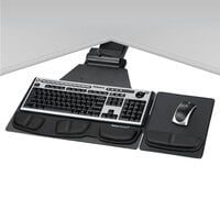 Fellowes 803590 Professional Corner 19 inch x 14 3/4 inch Executive Keyboard Tray