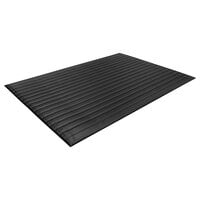 Guardian 24020302 24" x 36" Black Air Step Polypropylene Anti-Fatigue Floor Mat