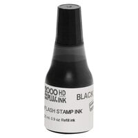 Cosco 033957 2000 PLUS 0.9 oz. High Definition Black Ink Stamp Refill