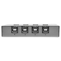 Tripp Lite U215004R 4-Port USB 2.0 Printer / Peripheral Sharing Switch