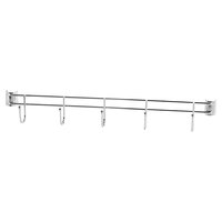Alera ALESW59HB424SR 24" Silver Hook Bars for Wire Shelving - 2/Pack