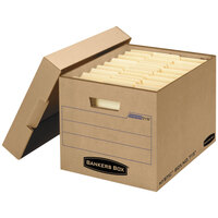 Banker's Box 7150001 13 inch x 16 1/4 inch x 12 inch Kraft Letter / Legal Filing Box   - 12/Case