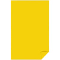 Astrobrights 22533 11 inch x 17 inch Solar Yellow Ream of 24# Color Paper - 500 Sheets