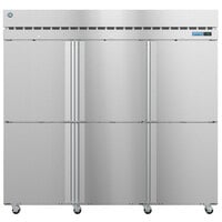 Hoshizaki F1A-HSL, Freezer, Single Section Upright, Half Stainless Doors  with Lock