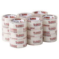 T-Rex 285724 1 7/8 inch x 35 Yards Clear Packaging Tape Roll - 18/Pack
