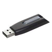 Verbatim 49189 Store 'n' Go V3 Black / Gray 128 GB USB Flash Drive