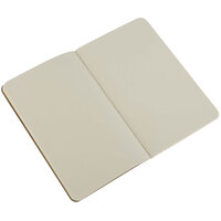 Moleskine QP413 5 1/2 inch x 3 1/2 inch Kraft Brown 64 Sheet Unruled Cahier Journal - 3/Pack