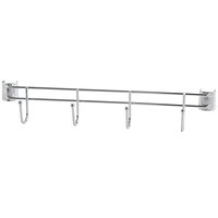 Alera ALESW59HB418SR 18" Silver Hook Bars for Wire Shelving - 2/Pack
