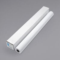 Hewlett-Packard Q6576A DesignJet 100' x 42 inch Gloss White Roll of 7 Mil Photo Paper