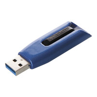 Verbatim 49807 Store 'n' Go V3 Blue / Black 64 GB USB Flash Drive