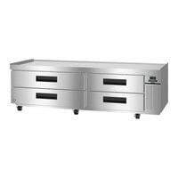 Hoshizaki CR85B 85" 4 Drawer Refrigerated Chef Base