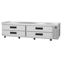 Hoshizaki CR98A 98" 4 Drawer Refrigerated Chef Base