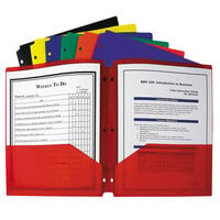 C-Line 33930 Two-Pocket Heavy Weight Polypropylene Portfolio Folder