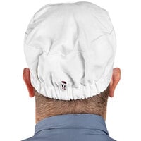 Uncommon Threads White Customizable Chef Skull Cap / Pill Box Hat 0156C