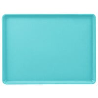 Cambro 1216D518 12" x 16" Robin Egg Blue Dietary Tray - 12/Case