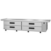 Hoshizaki CR110A 110 1/2" 4 Drawer Refrigerated Chef Base