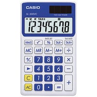 Casio SL300VCBE 8-Digit LCD Blue Handheld Calculator