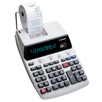 Canon 2204C001 P170-DH-3 12-Digit Black / Red Two-Color Printing Calculator - 2.3 Lines per Second