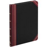 Boorum & Pease 21150R Columnar 10 3/8 inch x 8 1/8 inch Black 150 Page Record / Account Book