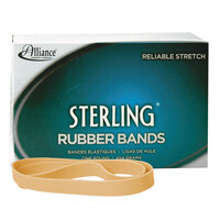 Alliance 25055 Sterling 5 inch x 5/8 inch Crepe #105 Rubber Bands, 48 lb. - 70/Box
