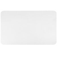 Artistic 7060 Eco-Clear 36 inch x 20 inch Clear Polyurethane Desk Pad with Antimicrobial Protection
